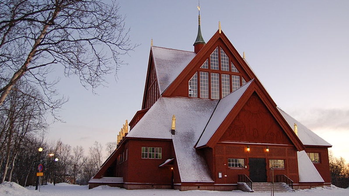 Kiruna kirke flyttes: 672 tonn på historisk reise