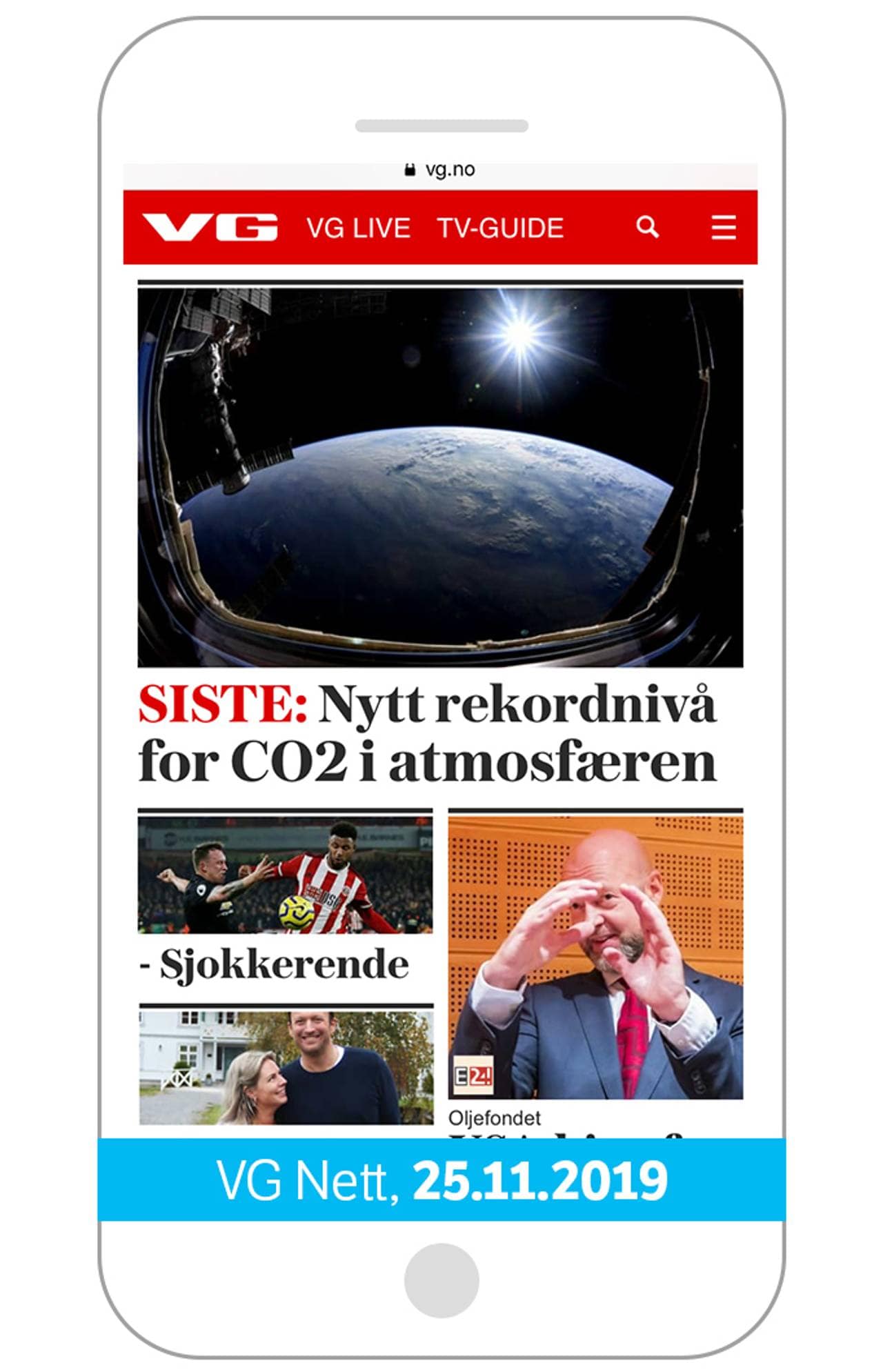 Nytt rekordnivå for CO2 i atmosfæren