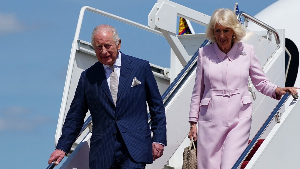 Kong Charles på statsbesøk i USA