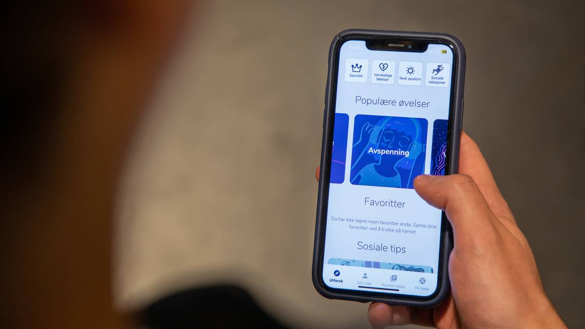 Questa app aiuterà i giovani ad affrontare sentimenti difficili: NRK Troms e Finnmark
