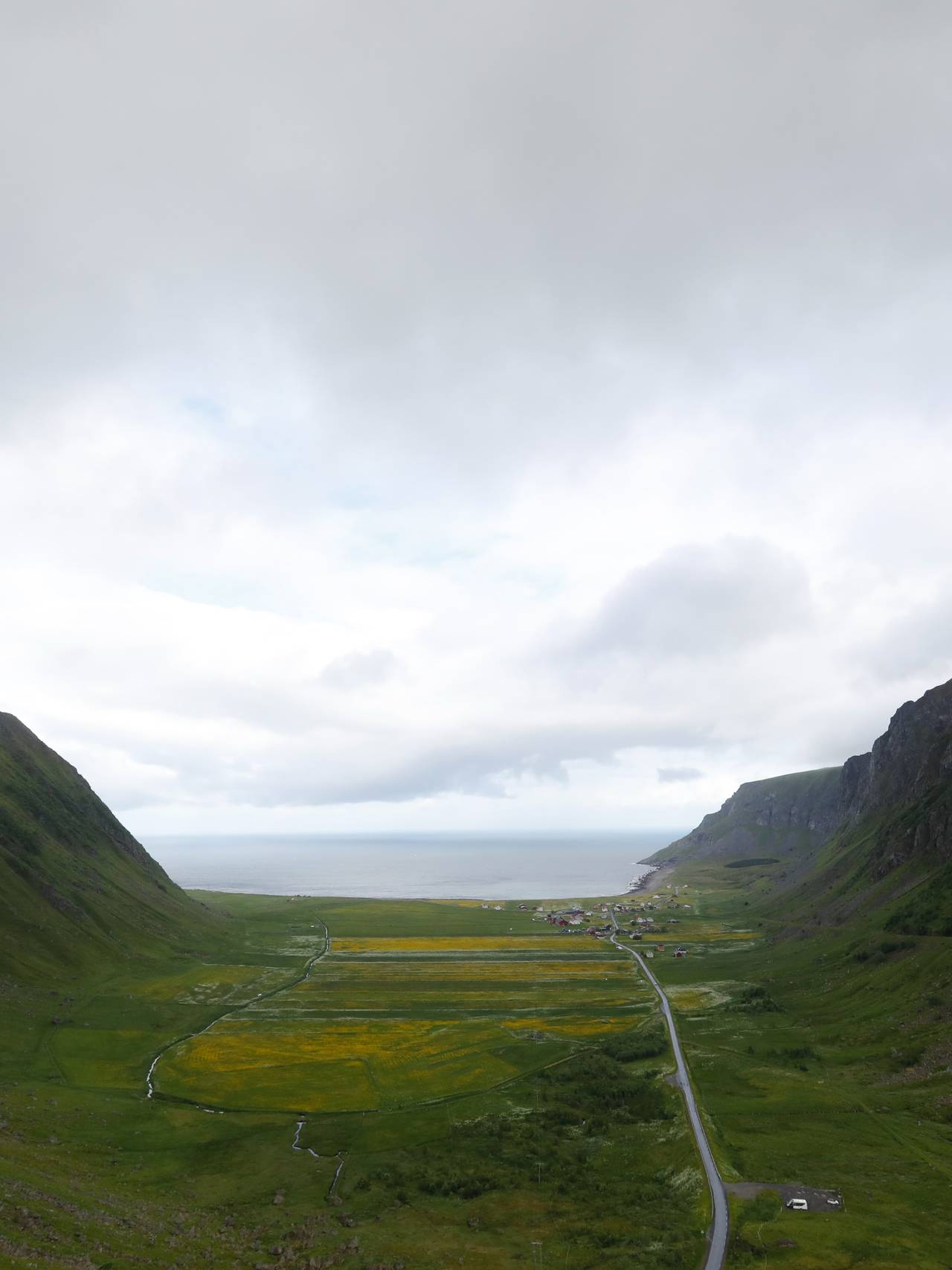 Vei i Lofoten.