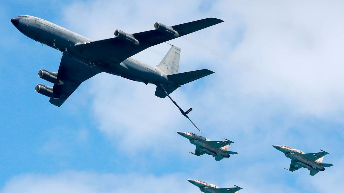 Amerikansk tankfly har styrtet i Vest-Irak, opplyser USAs Midtøsten-kommando