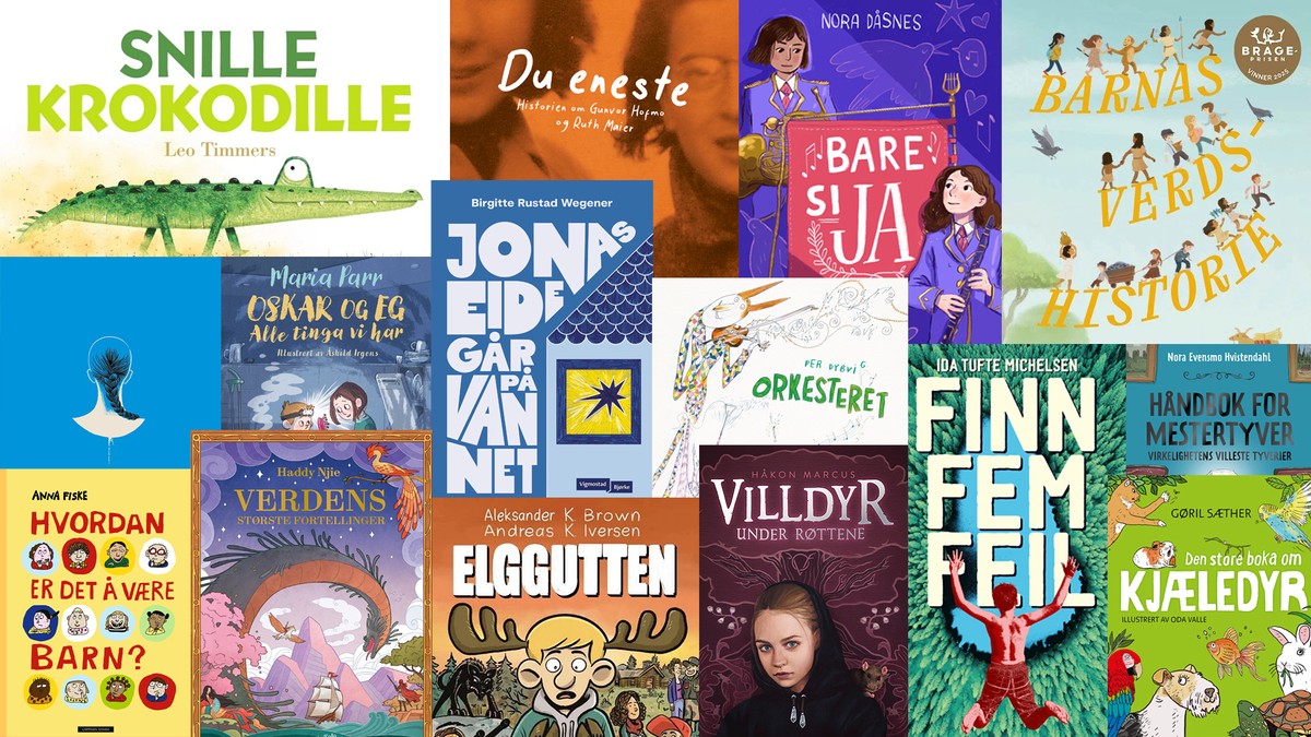 15 av årets beste barnebøker for barn og unge