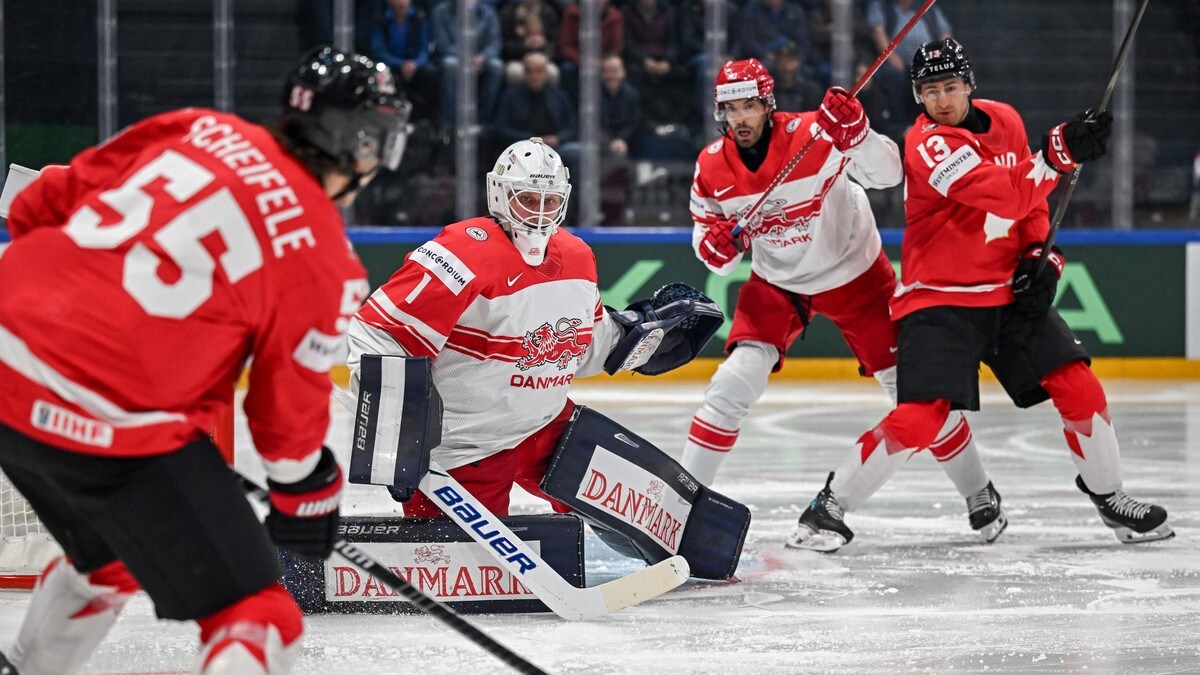 Danmark knust av Canada i VM
