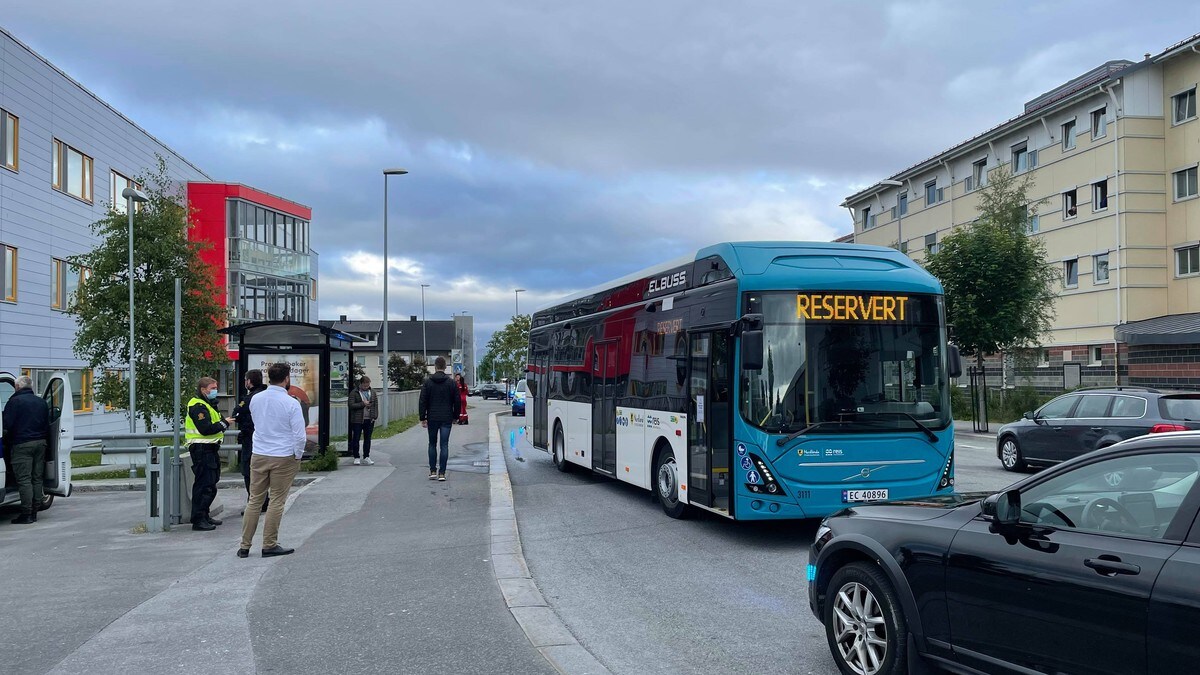 Person påkjørt av buss i Bodø: Alvorlig skadd
