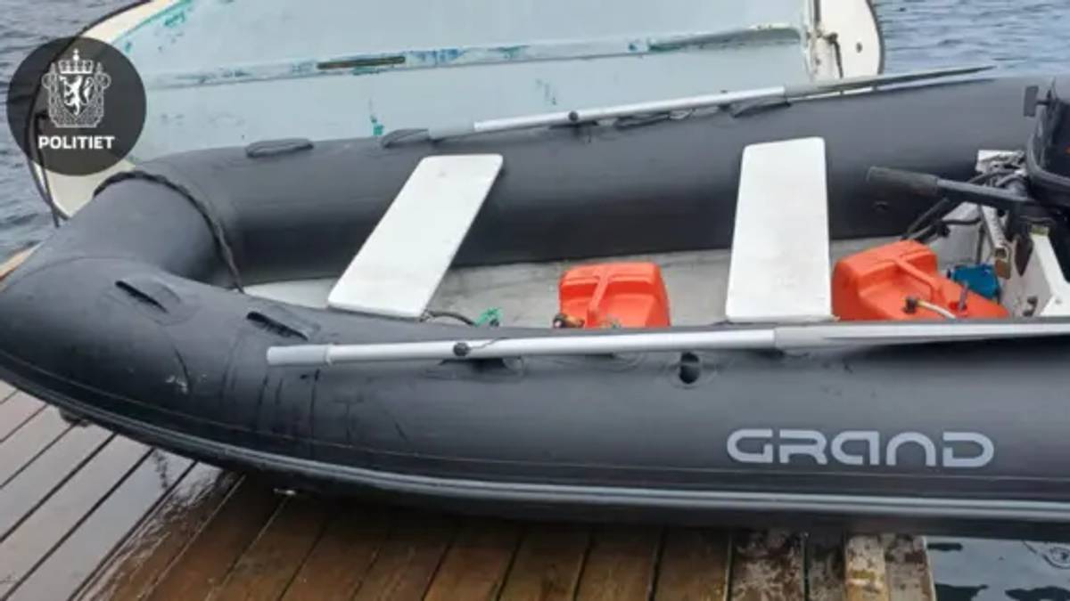 Etterlyser eier av gummibåt