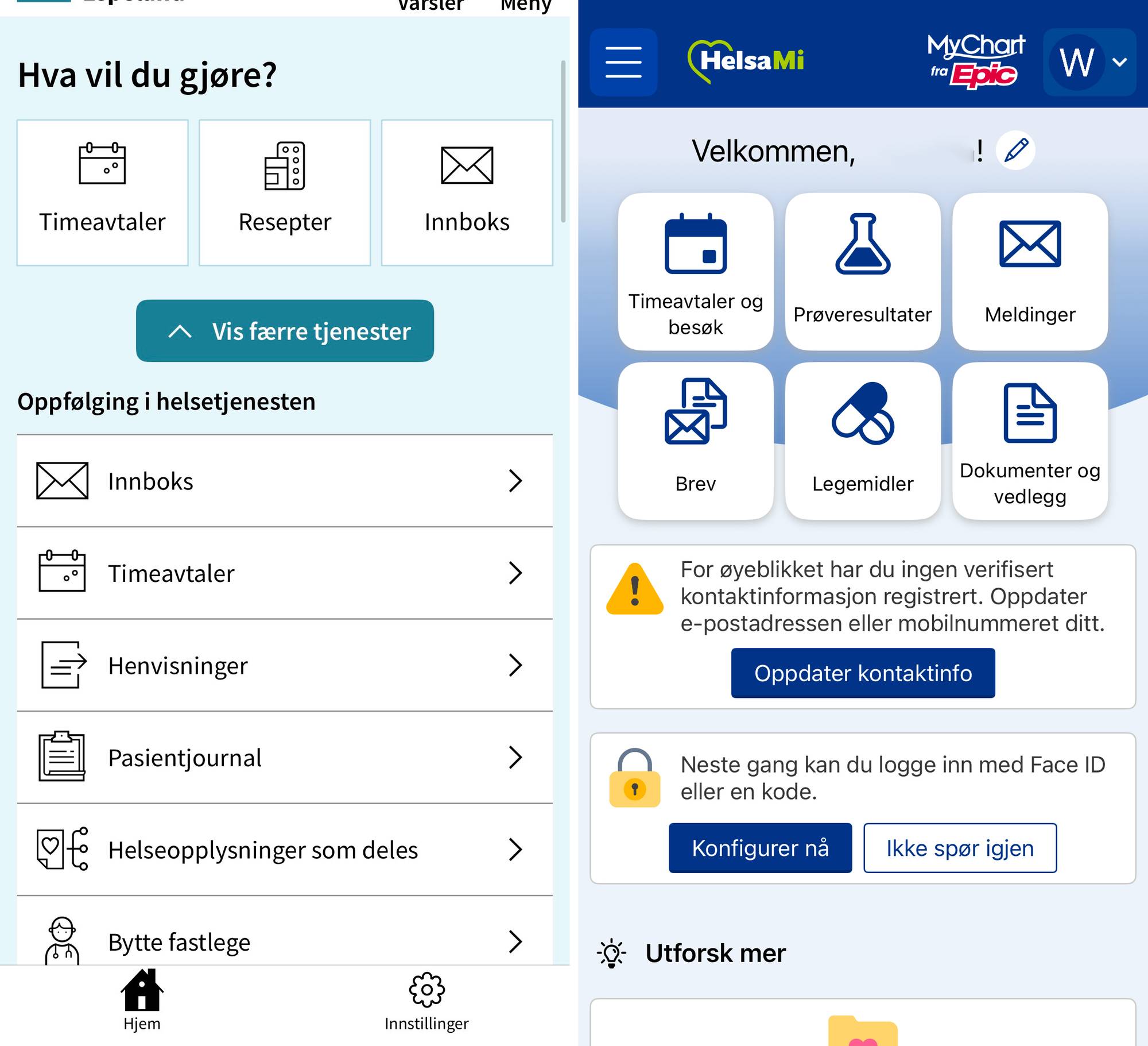 Apper offentlege Helse-Noreg vs Helseplattformen