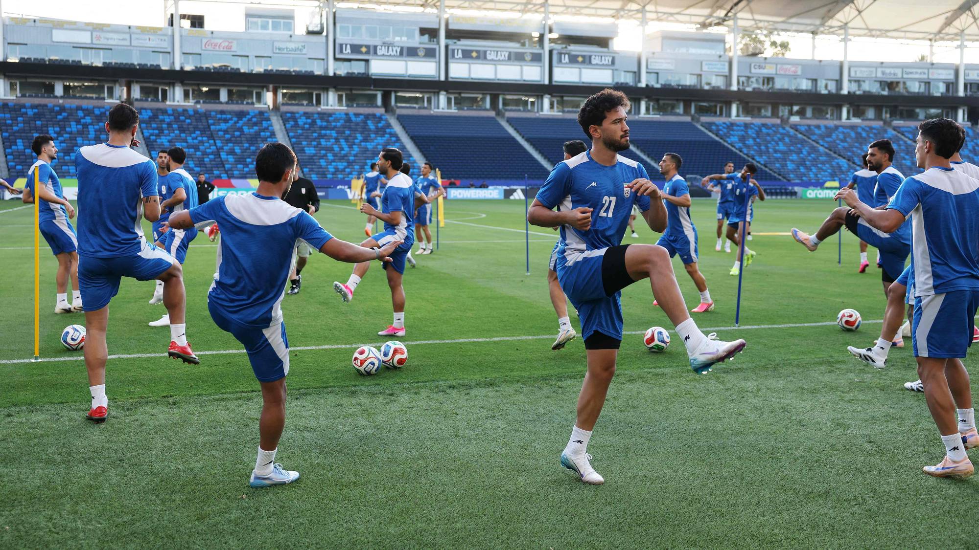 Iran Trening Los Angeles