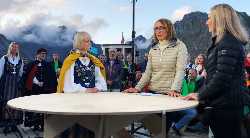 TV-debatt i kveld: Anja tar til orde mot bunadsgeriljaen – vil samle fødetilbud
