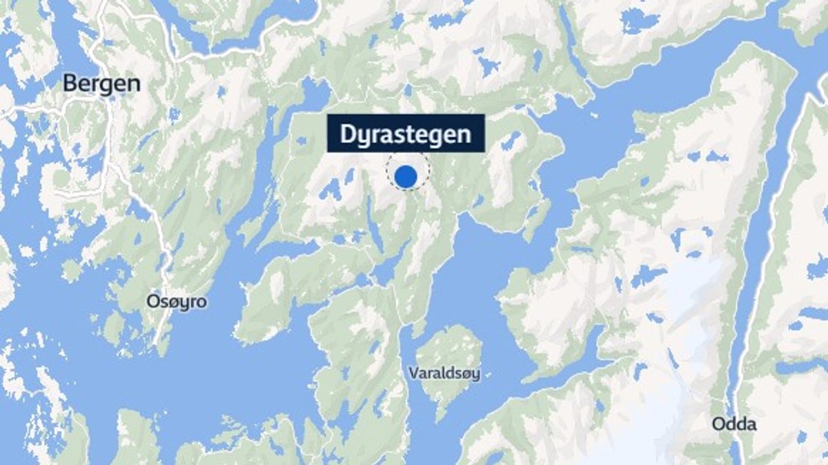 Leiteaksjon ved dyrastegen FOTO: Faksimile frå Kartoteket