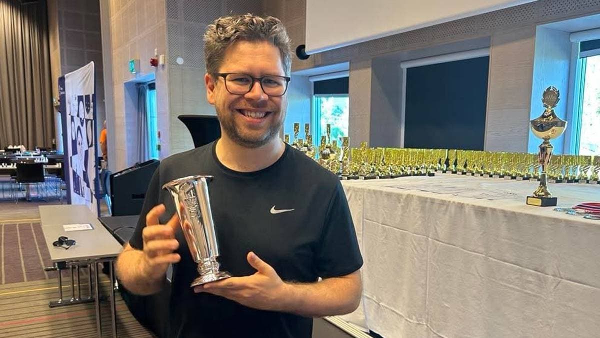 Hammer ble Norgesmester i sjakk: – Kraftutladning