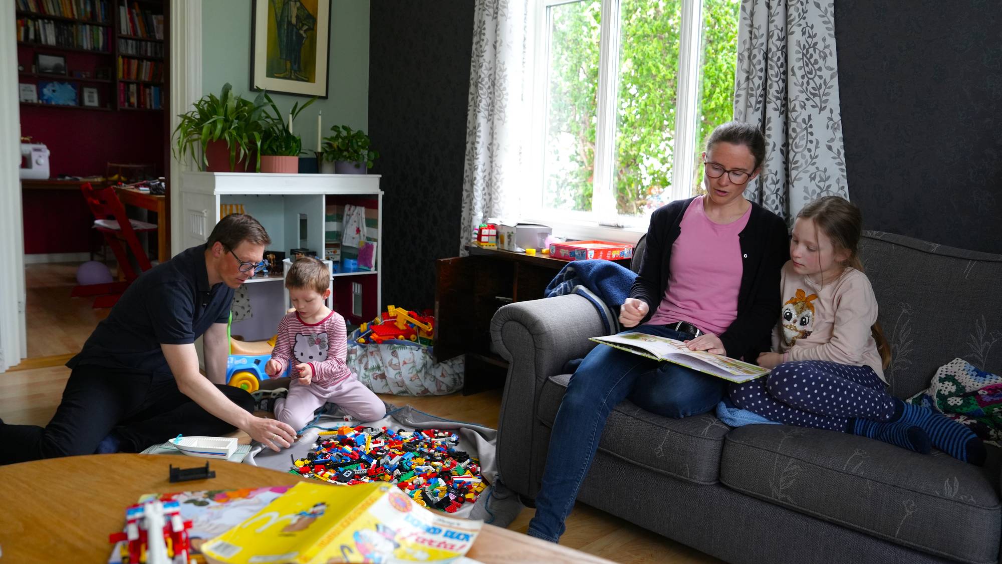 Skjermfri familie. 