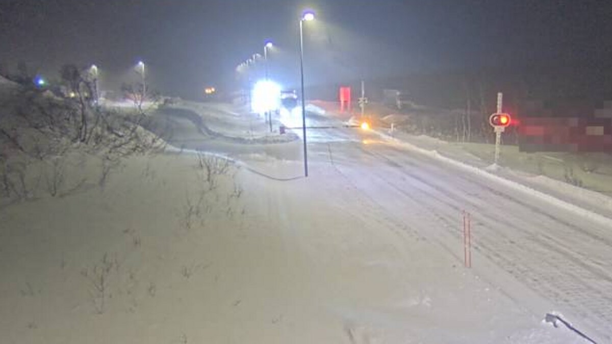 Kolonnekjøring over Saltfjellet – NRK Nordland