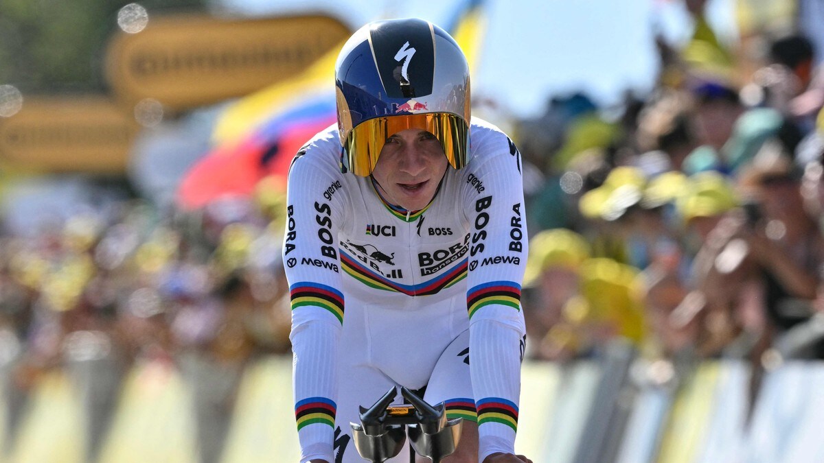Evenepoel med suveren seier