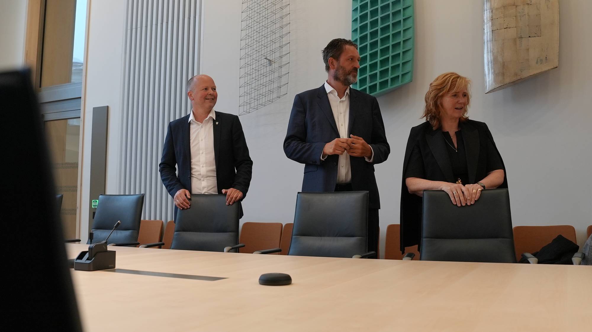 Byrådslederne i Oslo, Bergen og Trondheim møter justis- og beredskapsministeren