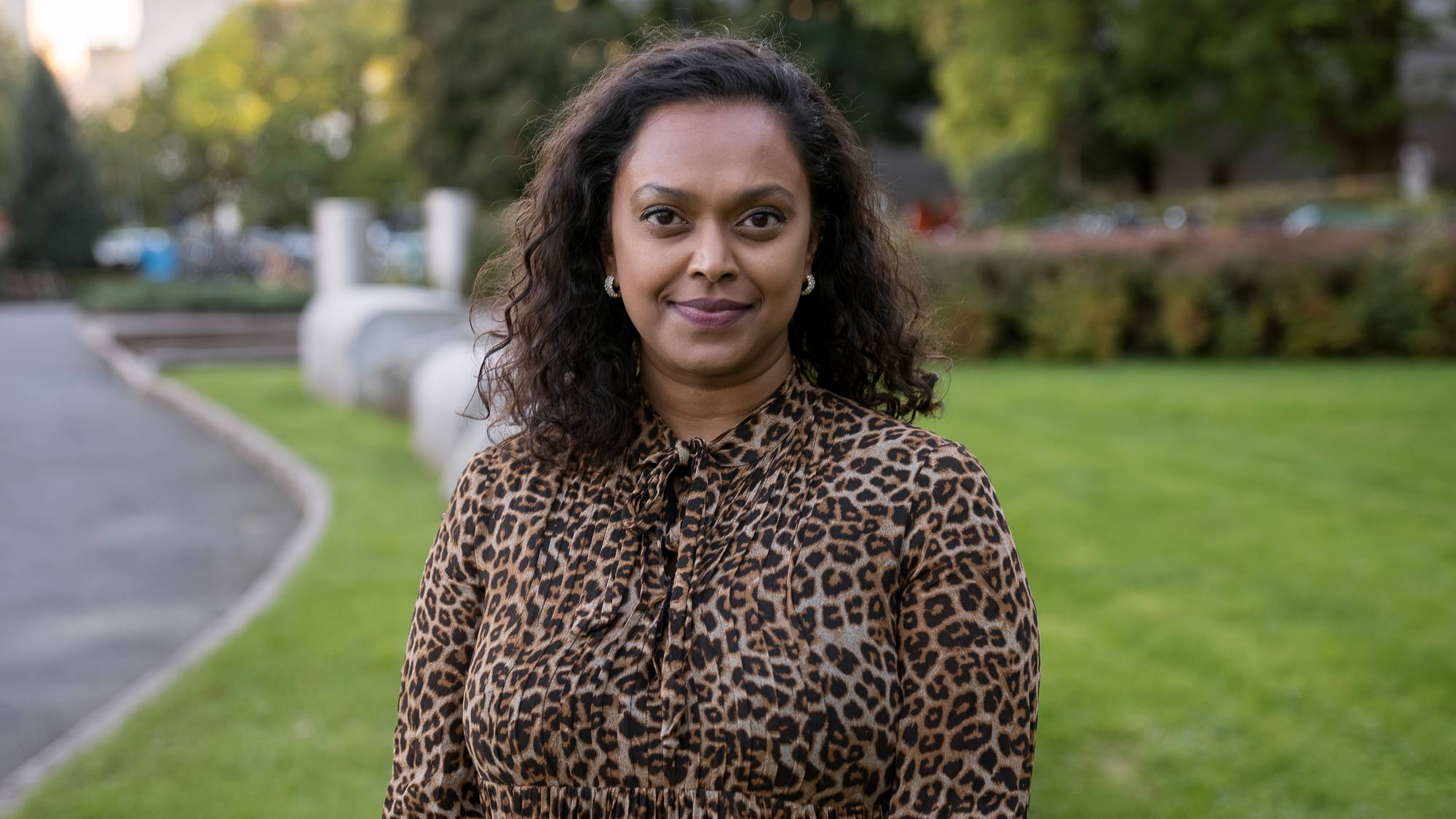 Stortingsrepresentant Kamzy Gunaratnam på Marienlyst. 