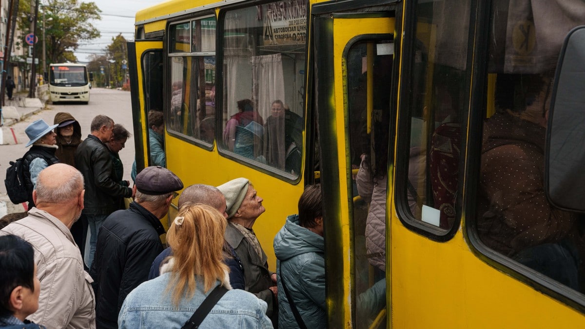 Klart for evakuering fra beleiret ukrainsk by