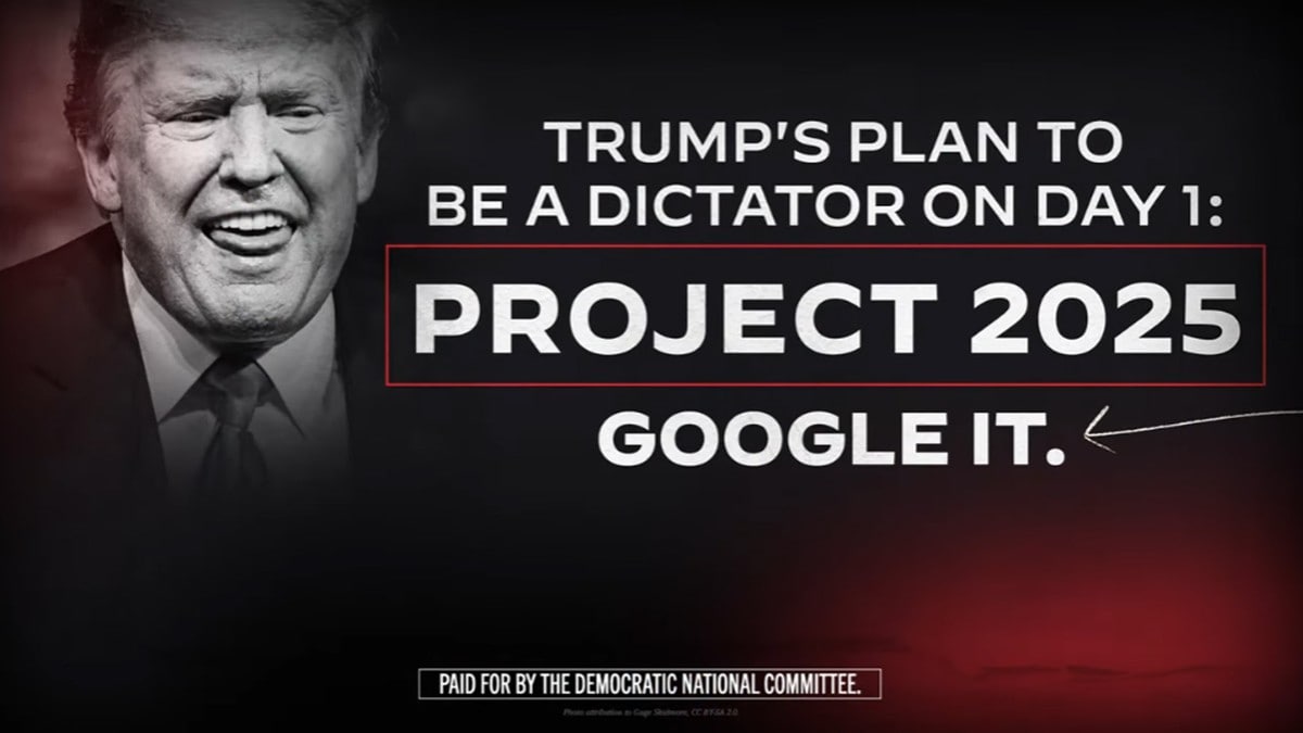Demo­kratene retter all skyts mot «Project 2025» – Trump nekter alle koblinger