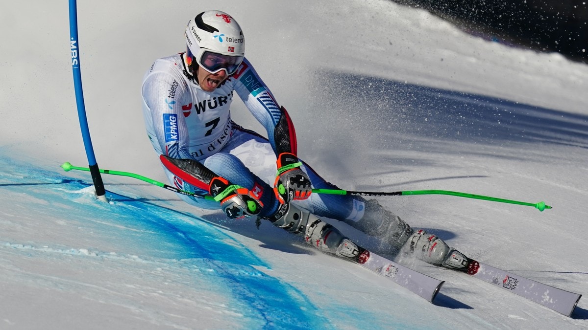 Kjempeomgang av Kristoffersen og Haugan i Val d'Isère