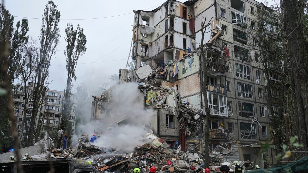 Nye angrep mot Kyiv i natt – minst seks drepte