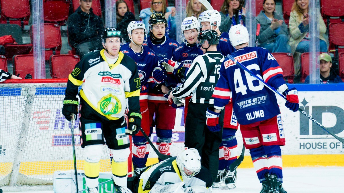 Ishockey: Vålerenga på tabelltopp – matchstraff etter få minutter