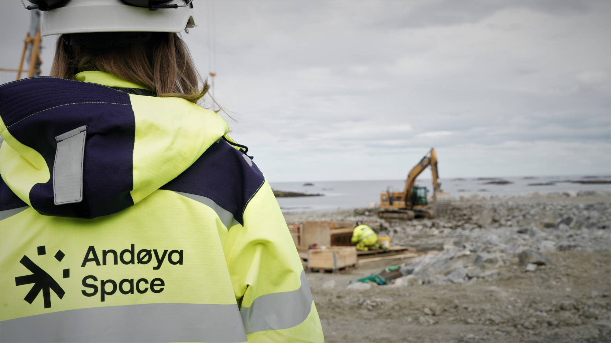 Bygging av Andøya Spaceport.