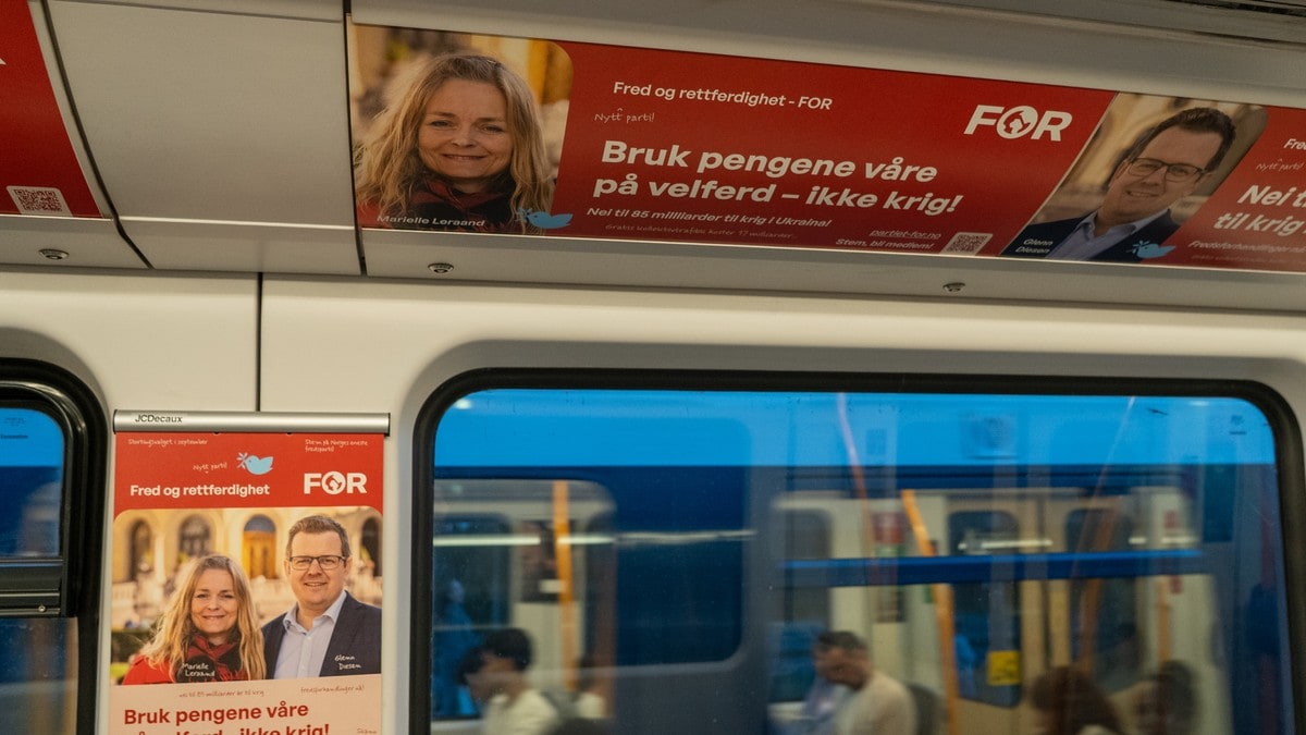Nytt parti nekter å si hvem betaler T-bane-kampanje
