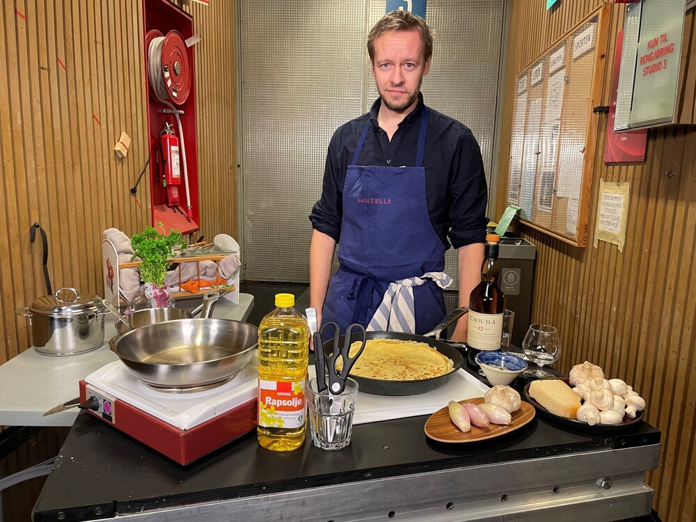 Sjå Anders Grønneberg ete Tix sitt panneband
