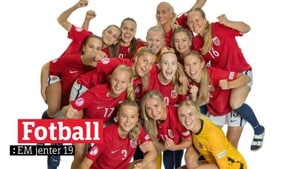 Fotball - EM jenter 19: Norge - Frankrike