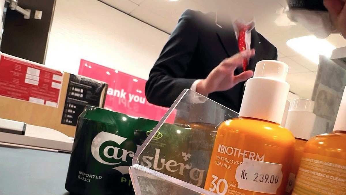 Fri flyt på danskebåten- ingen taxfree kontroll