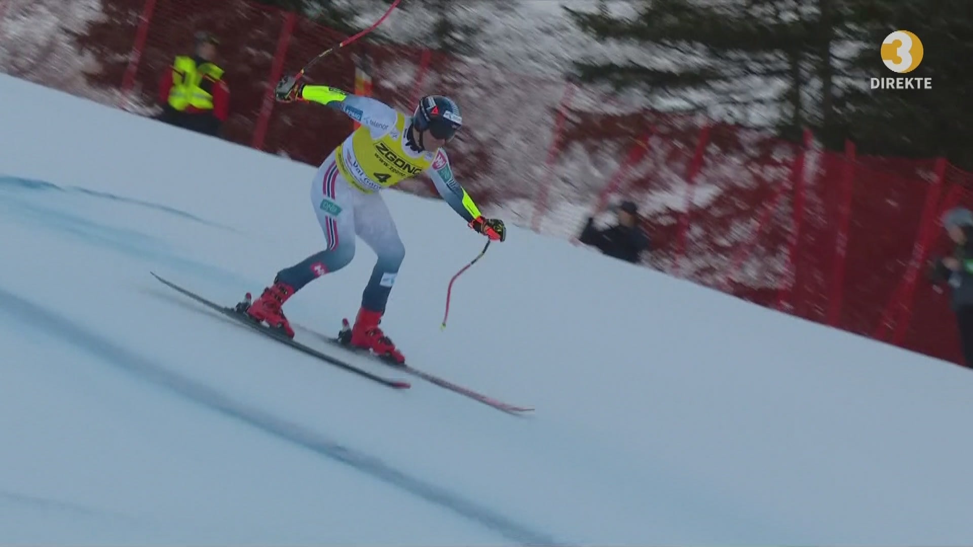 Sensasjonsseier i alpint – airbagen slo ut for nordmann