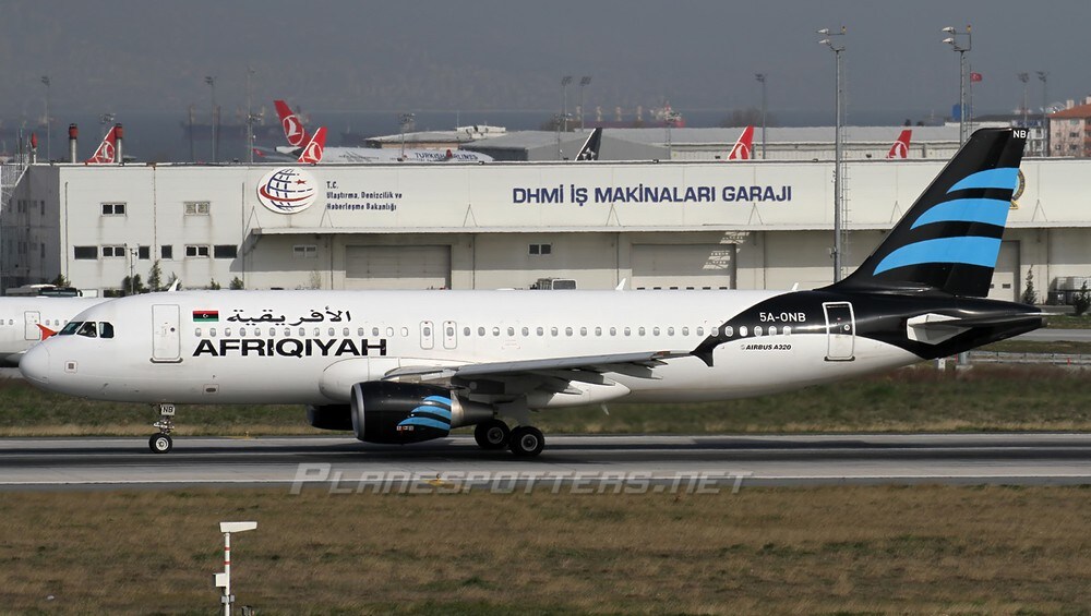 Flyet som er kapret på Malta