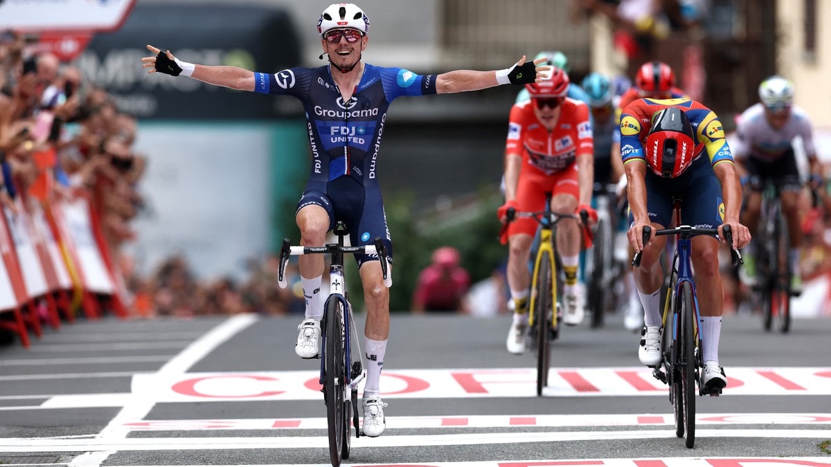 Gaudu hindret dansk jubel i Vuelta a España