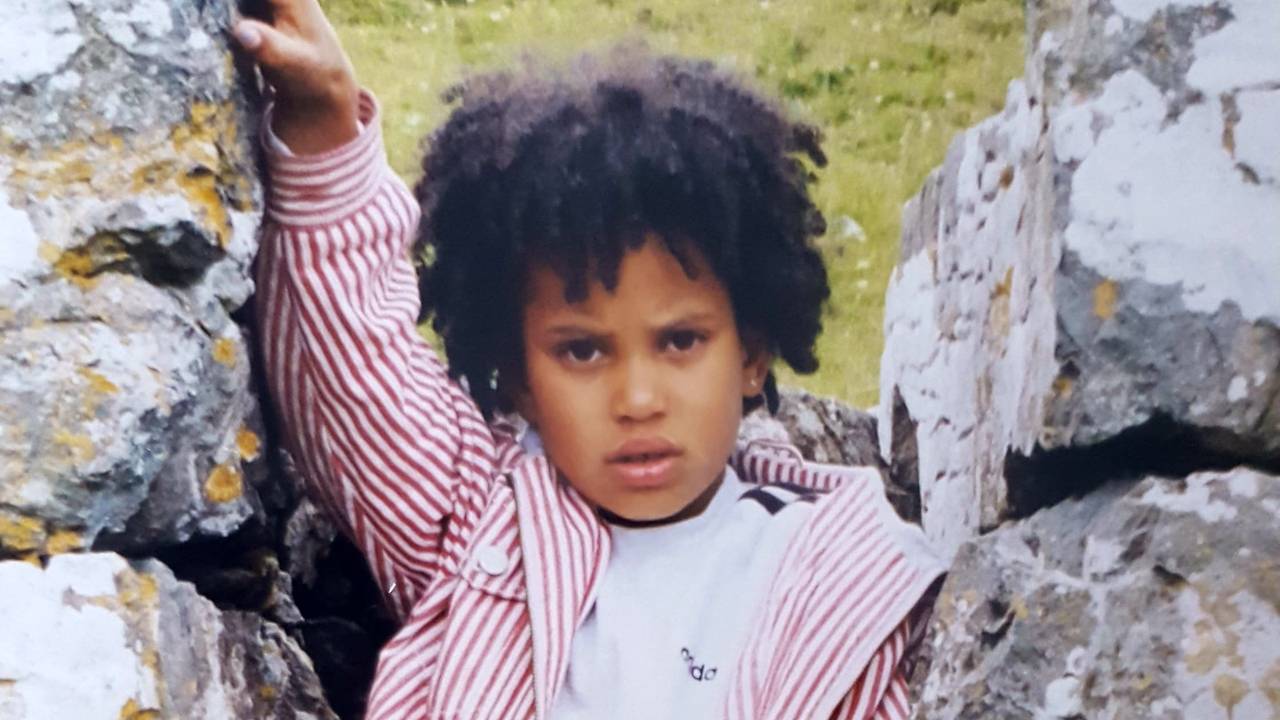 Ida Yasin som liten
