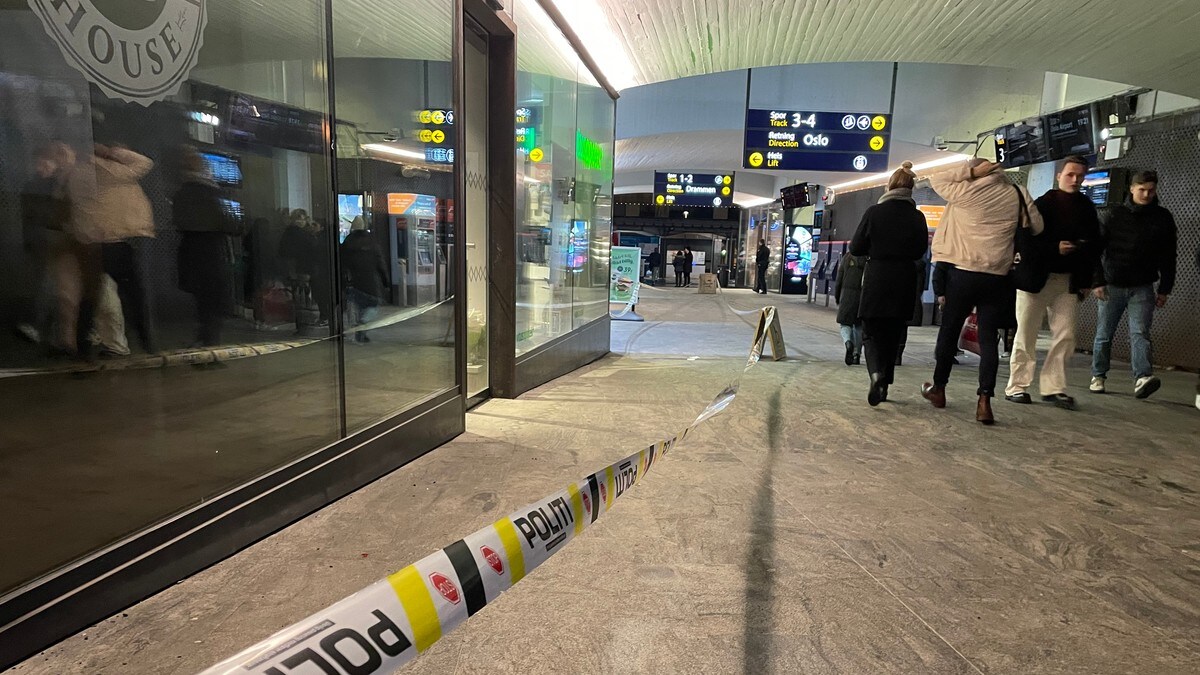 Tenåringsgjeng gikk til angrep om bord på tog i Sandvika