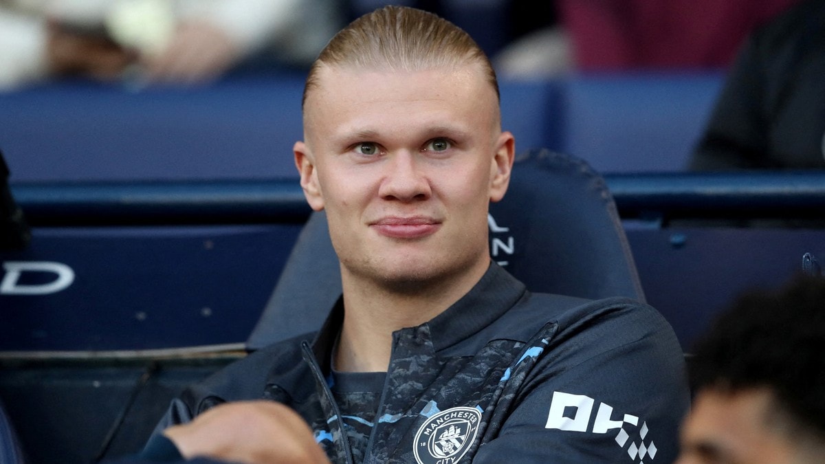 Erling Braut Haaland tilbake i Manchester Citys startoppstilling etter skade