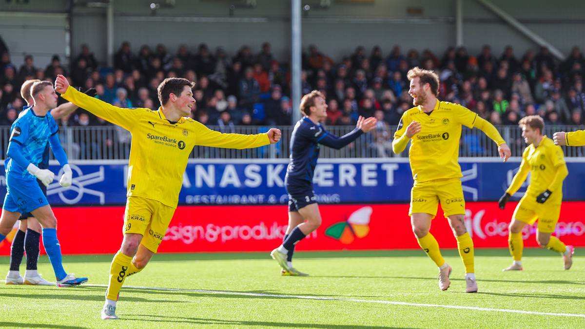 Bodø/Glimt valset over Kristiansund