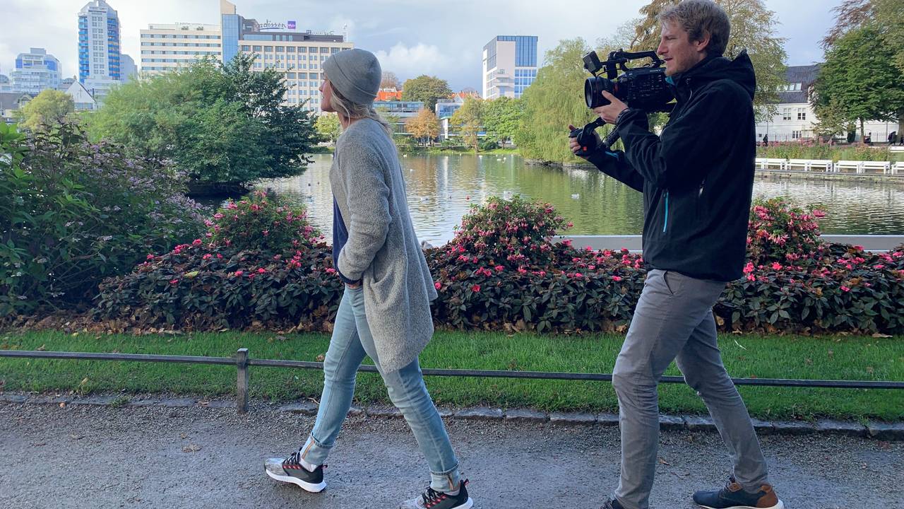 Opptak i Stavanger sentrum.
