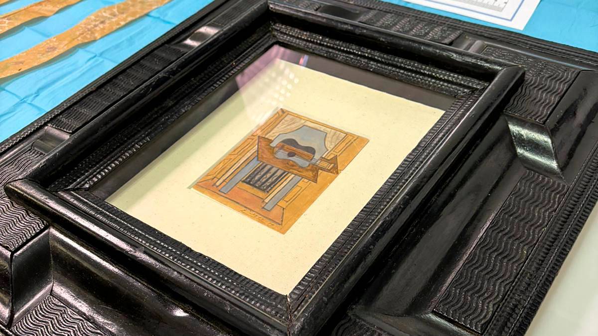 Forsvunne Picasso-måleri er funne