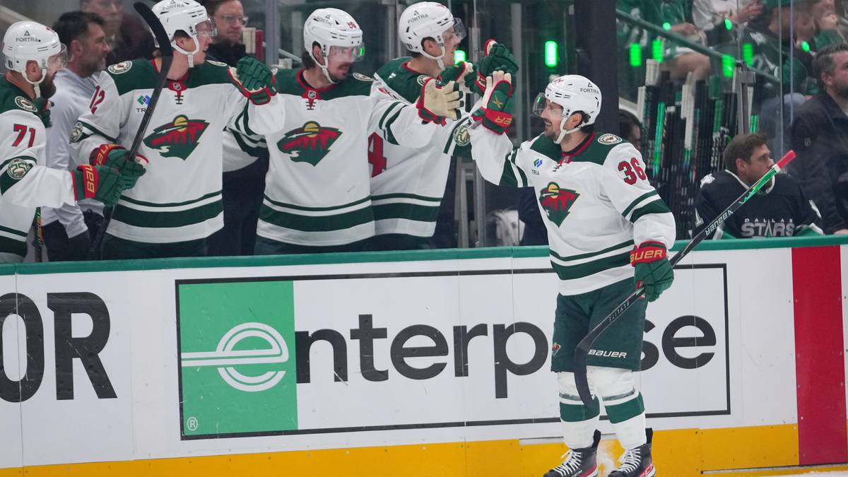 NHL: Zuccarello tilbake med scoring da Wild tok i føringen i sluttspillet