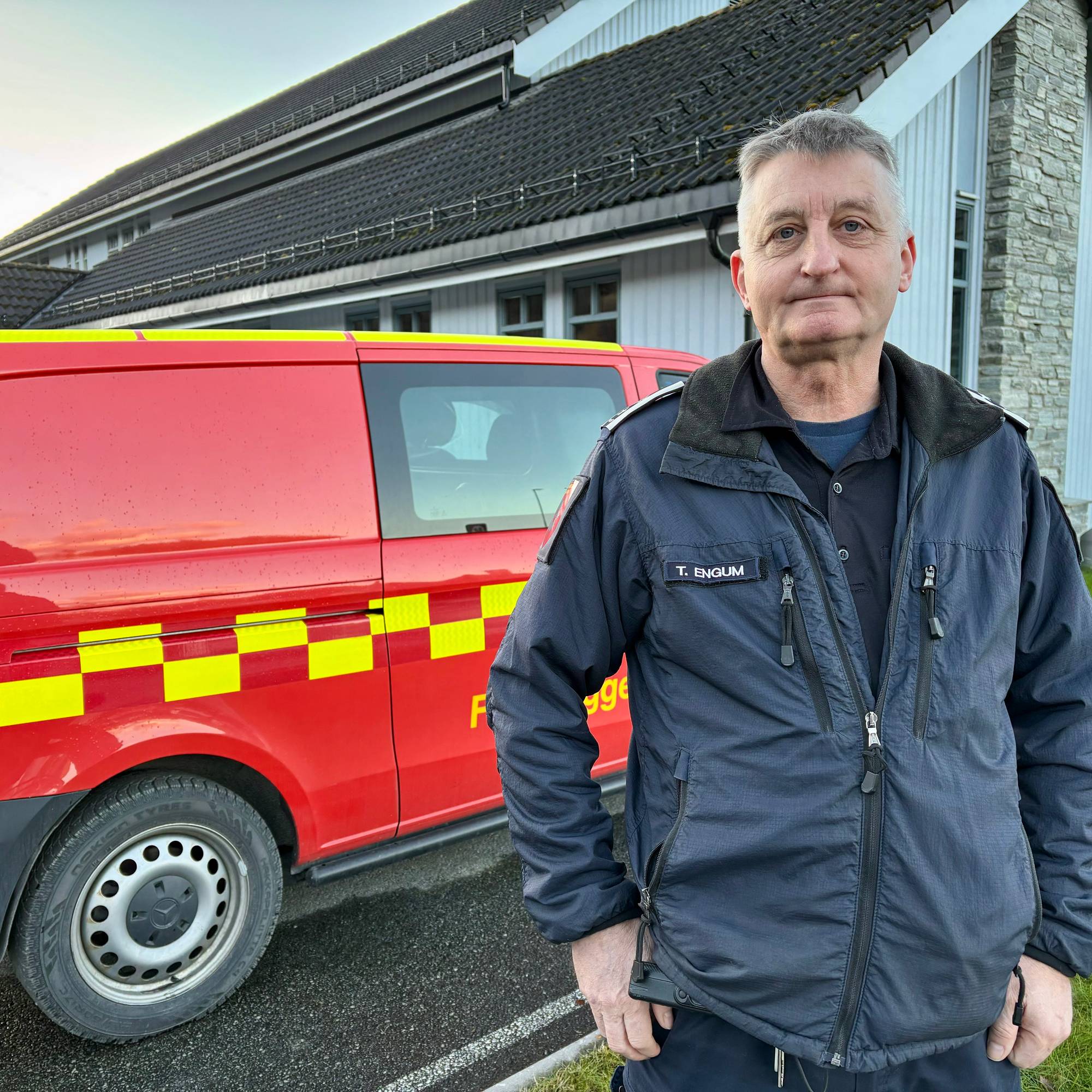 Tor Engum, brannsjef i Midt-Gudbrandsdal brannvesen