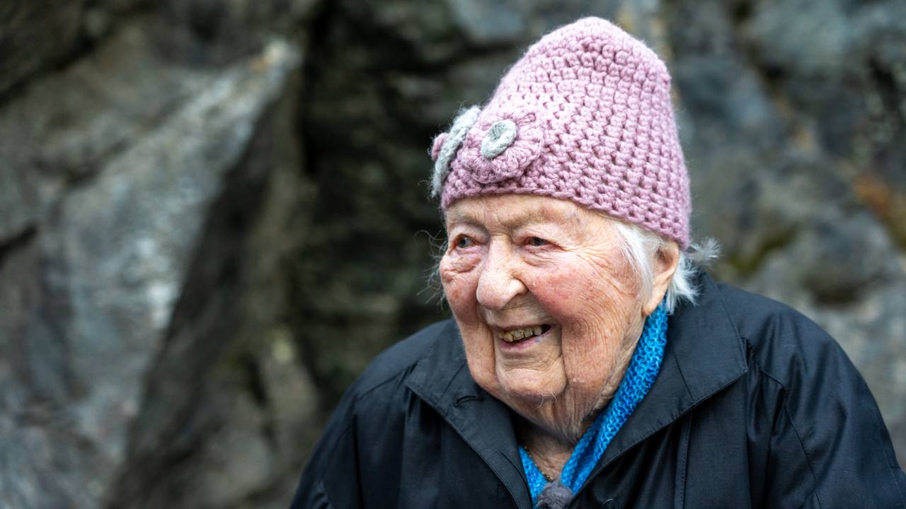 Nikka ved svingen sin 11.11.2020.