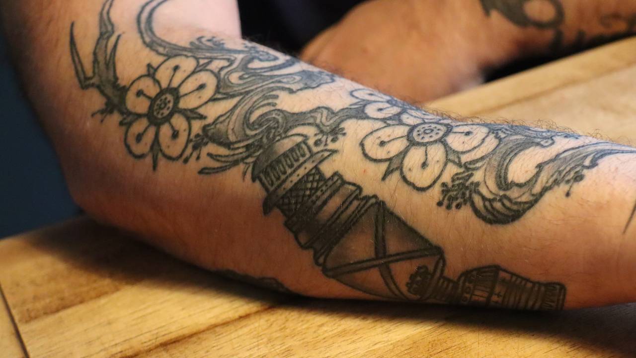 Livets tre med kirsebærblomster