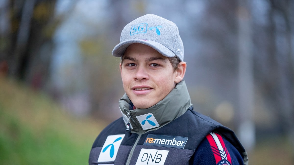 Alexander Steen Olsen vant junior-VM i storslalåm