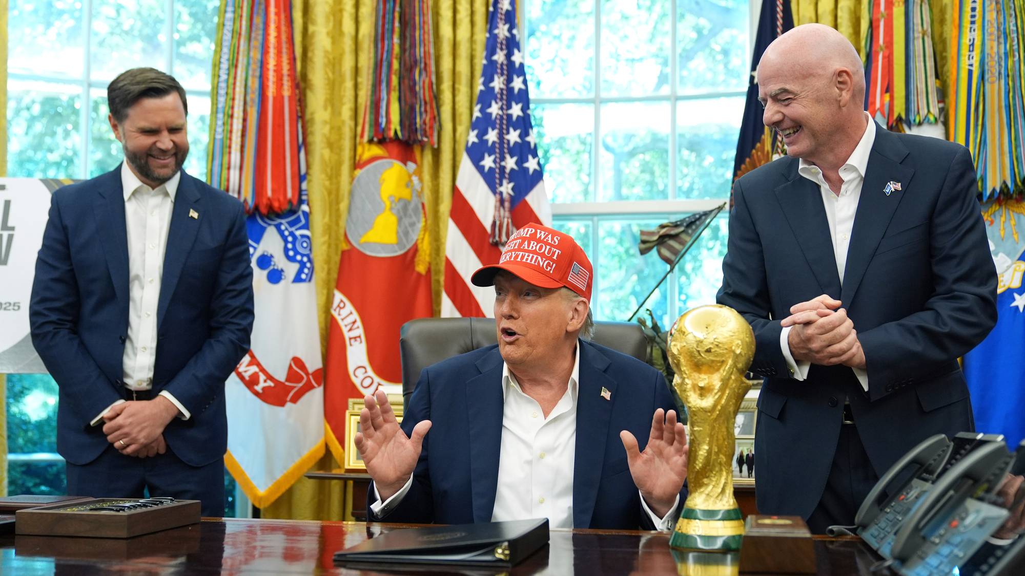 Gianni Infantino Donald Trump