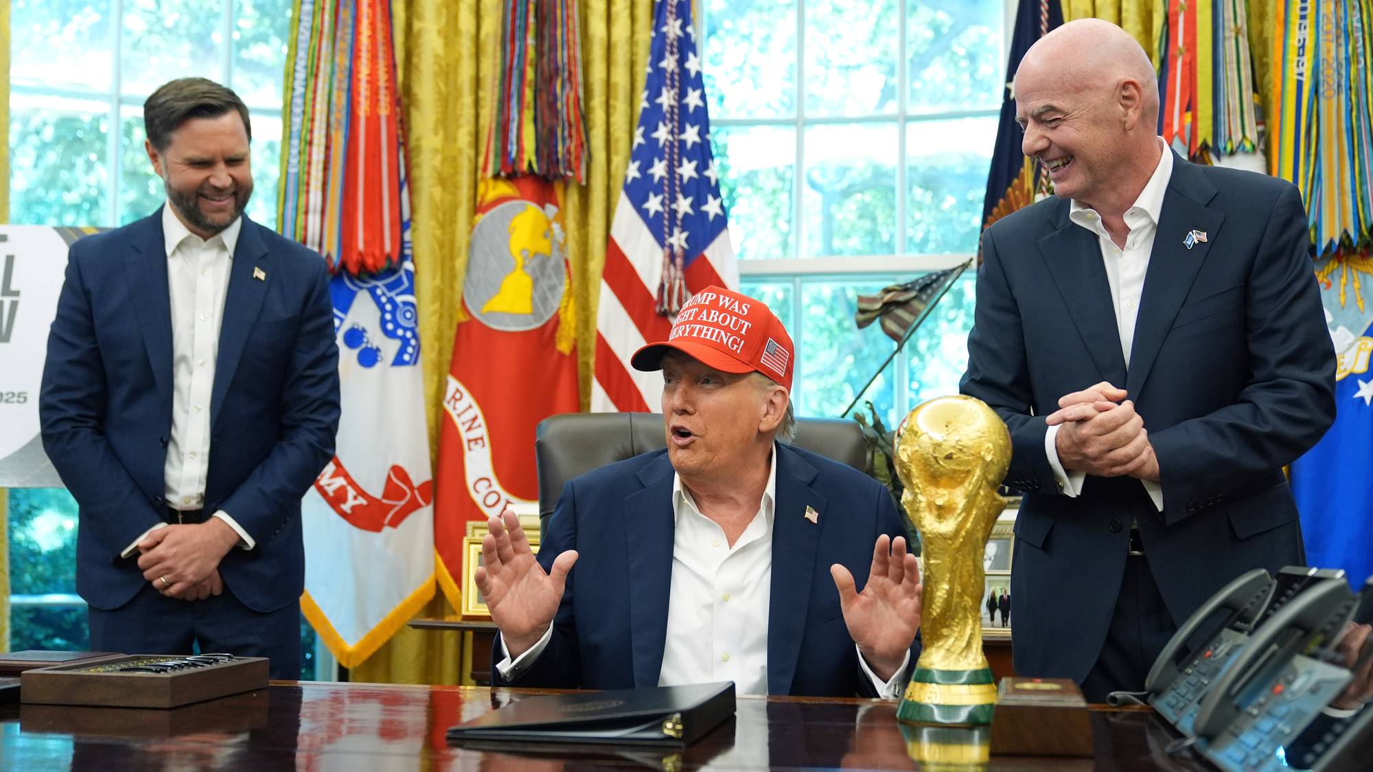 Gianni Infantino Donald Trump
