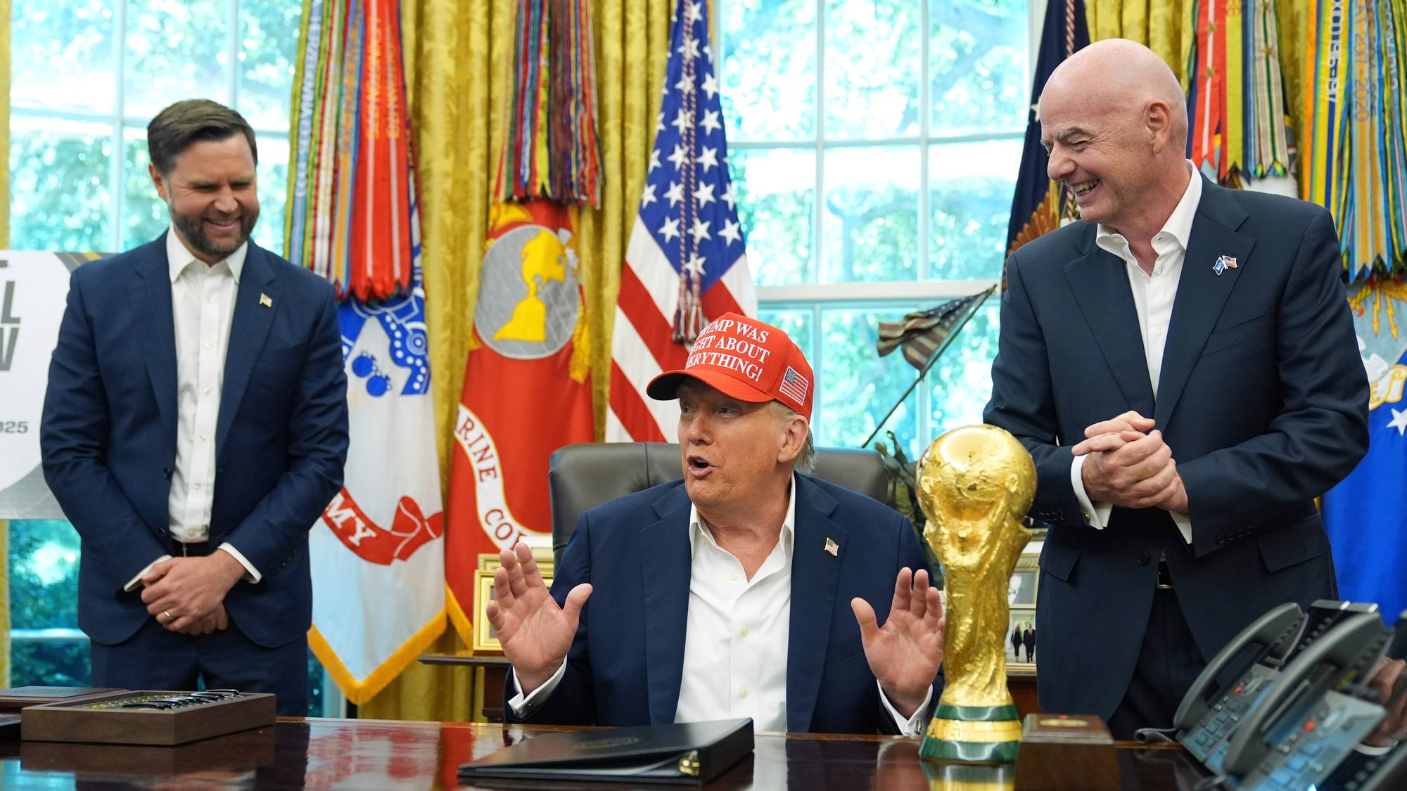 Gianni Infantino Donald Trump