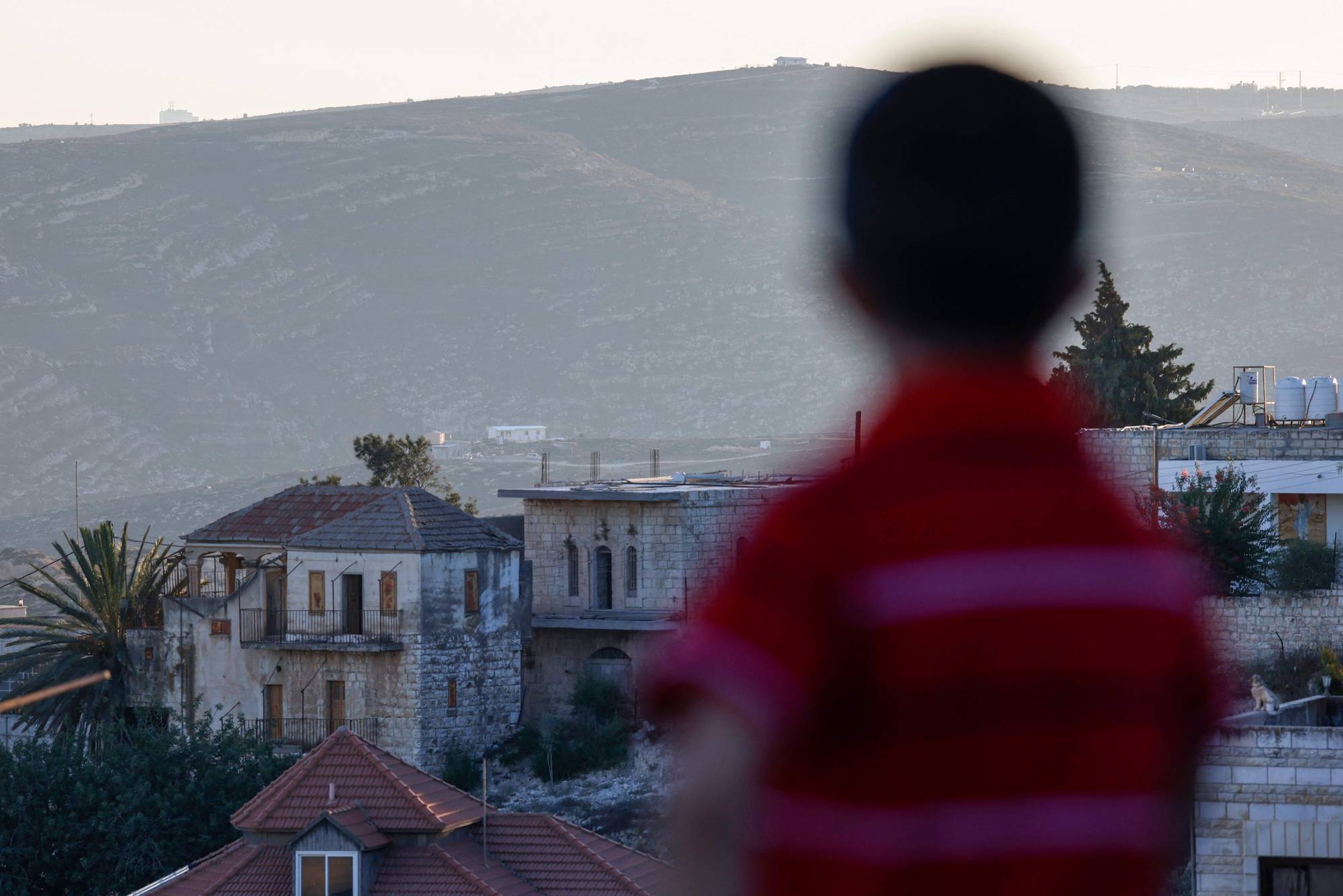 Palestinsk gutt på Vestbredden