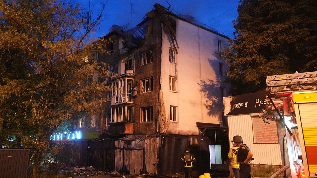 Flere drept i nytt stort droneangrep mot Kyiv