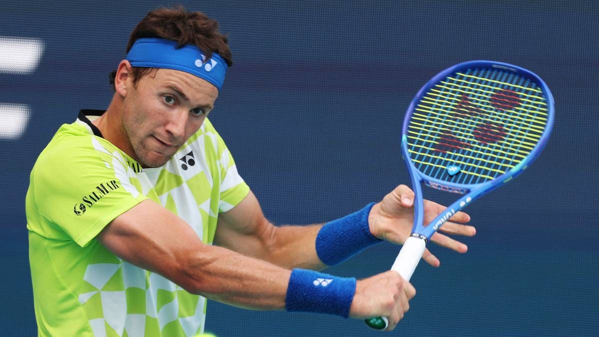 Ruud tapte finalen i oppvisningsturnering